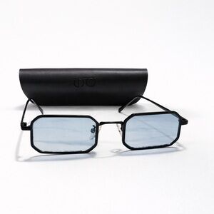 Stylish Black and Blue Women's Glasses
